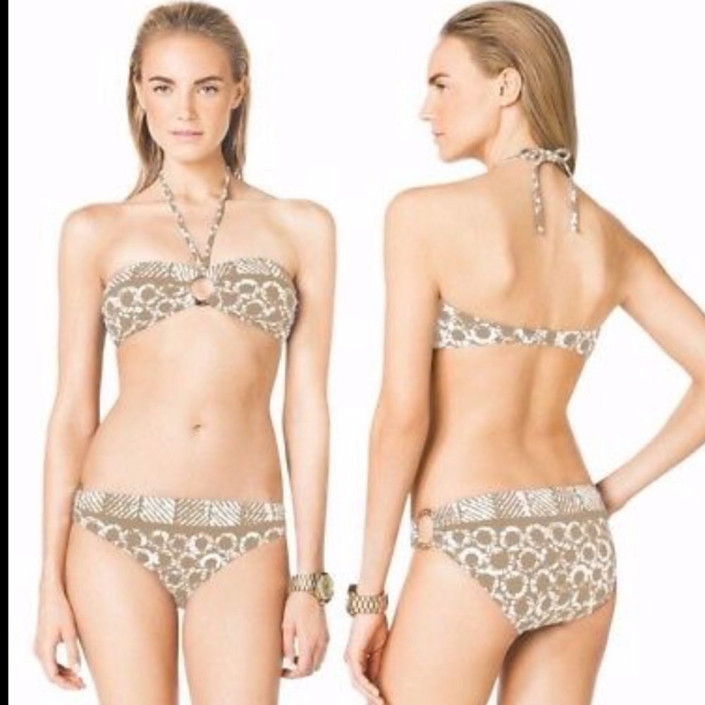 Michael Kors pattern bikini